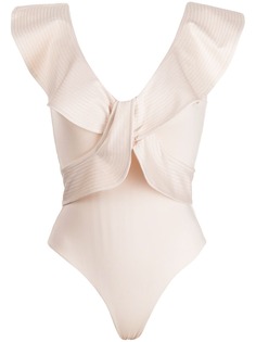 Johanna Ortiz купальник Pearl с оборками