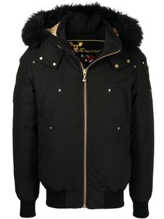 Moose Knuckles куртка на молнии с капюшоном