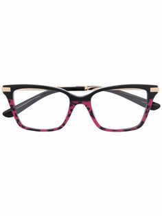 Dolce & Gabbana Eyewear очки в оправе кошачий глаз