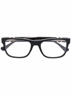 Versace Eyewear очки в квадратной оправе с логотипом