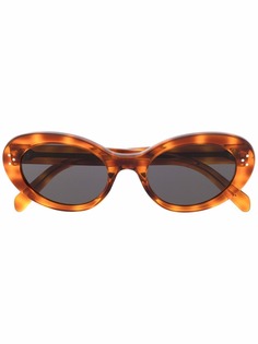 Celine Eyewear солнцезащитные очки в оправе кошачий глаз