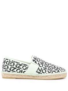 Kenzo эспадрильи с монограммой