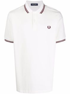 FRED PERRY рубашка поло с вышитым логотипом