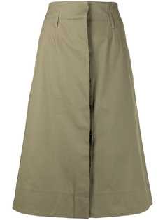 PS Paul Smith юбка миди А-силуэта