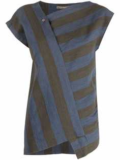 Issey Miyake Pre-Owned полосатая футболка 1980-х годов