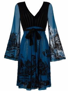 Jean Paul Gaultier Pre-Owned платье 2000-х годов с принтом