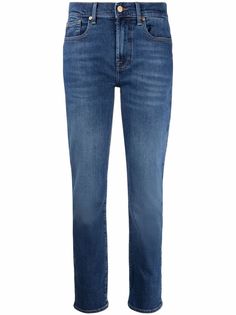 7 For All Mankind джинсы скинни свободного кроя