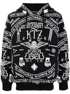 KTZ худи с принтом