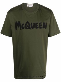 Alexander McQueen футболка с логотипом