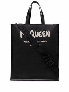 Alexander McQueen сумка-тоут с логотипом