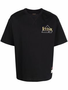 Evisu футболка с логотипом