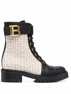 Balmain ботинки со вставками