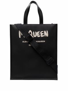 Alexander McQueen сумка-тоут с логотипом