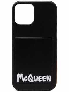 Alexander McQueen чехол для iPhone 12 Pro с логотипом