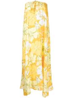 Faithfull the Brand платье миди Asturias с цветочным принтом