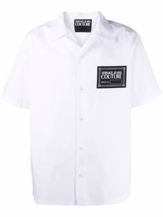 Versace Jeans Couture рубашка с нашивкой-логотипом