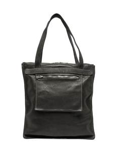 Guidi сумка-тоут на молнии