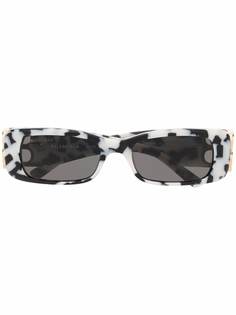 Balenciaga Eyewear солнцезащитные очки Dynasty Rect в прямоугольной оправе