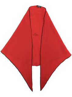 Hermès шелковый платок pre-owned с логотипом Hermes