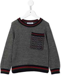 Familiar джемпер с отделкой в полоску