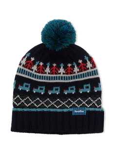 Familiar шапка бини вязки интарсия