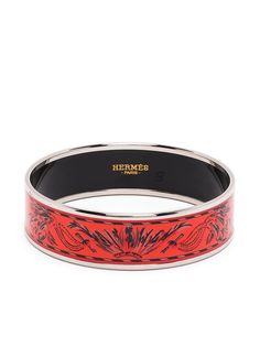 Hermès браслет-бэнгл pre-owned с принтом Hermes