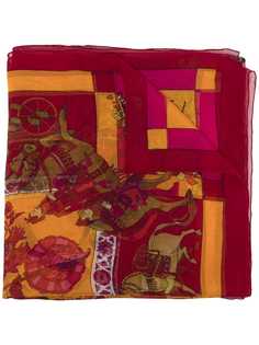 Hermès шелковый платок Fantaisies Indiennes 1987-го года Hermes