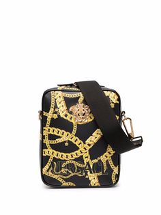 Versace сумка-мессенджер с декором Medusa