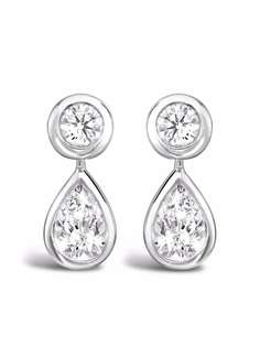 Tiffany & Co. Pre-Owned платиновые серьги-подвески с бриллиантами