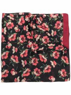 TWINSET шарф с цветочным принтом