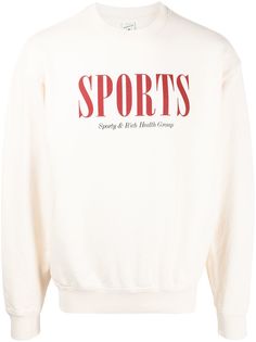 Sporty & Rich толстовка с круглым вырезом и логотипом