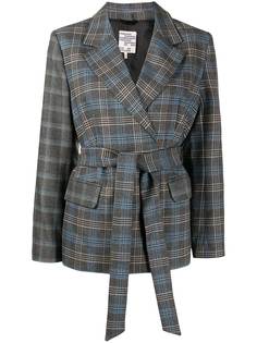 Baum Und Pferdgarten блейзер в клетку с завязками