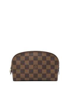 Louis Vuitton косметичка Damier Ebène Pochette Cosmetic 2004-го года