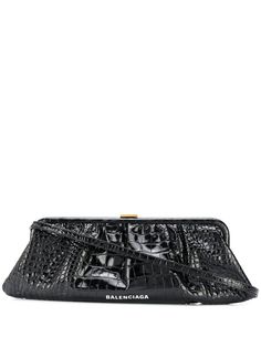 Balenciaga клатч Cloud XL с ремнем