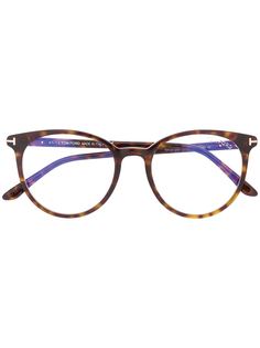 TOM FORD Eyewear очки в круглой оправе