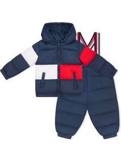 Tommy Hilfiger Junior дутый спортивный костюм