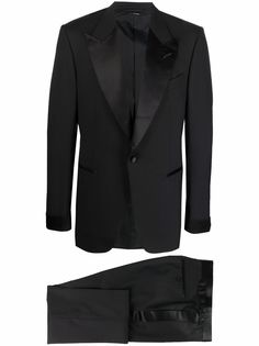 TOM FORD шерстяной костюм с заостренными лацканами
