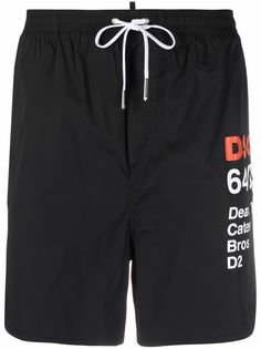Dsquared2 плавки-шорты с логотипом