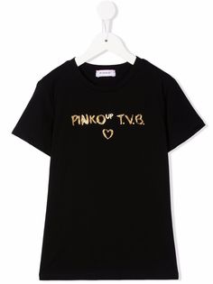 Pinko Kids футболка с логотипом