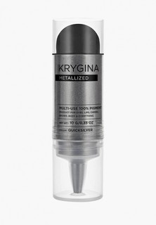Тени для век Krygina Cosmetics Рассыпчатый пигмент Metallized Quicksilver, 10 г