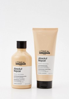 Набор для ухода за волосами LOreal Professionnel L'Oreal Absolut Repair, шампунь 300 мл + кондиционер 200 мл