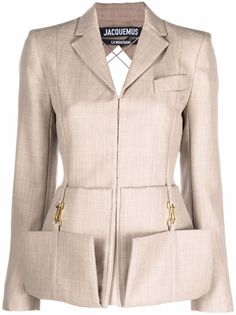 Jacquemus шерстяной пиджак La veste Terra