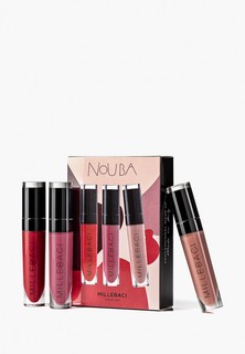 Набор для макияжа губ Nouba MILLEBACI TRAVEL, SET N.3, оттенки: №7, №24, №16
