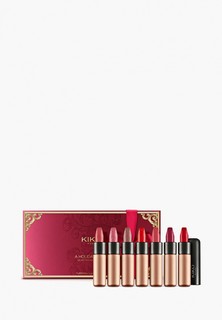 Блеск для губ Kiko Milano A holiday fable velvet passion lipstick kit, тоны 311 - 312 -315 -316 -317 - 328 -329, 7 шт. х 3.5 г