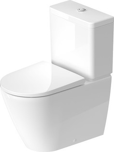 Чаша напольного безободкового унитаза Duravit D-Neo 2002090000