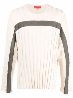 Eckhaus Latta джемпер Accordion со складками