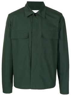 Jil Sander куртка-рубашка с длинными рукавами