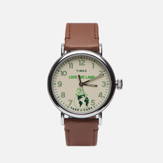 Наручные часы Timex x Peanuts Standard Leather, цвет коричневый