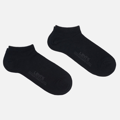Комплект носков Levis 2-Pack Low Cut, цвет чёрный, размер 39-42 EU