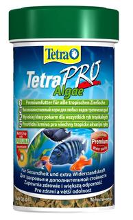 Корм Tetra Pro Algae Crisps для всех видов рыб растительный, в чипсах, 100мл